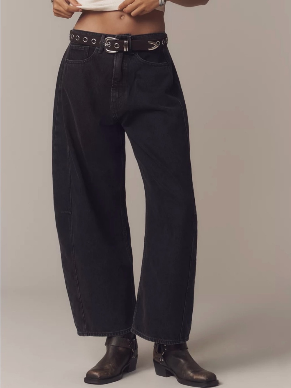 Good American Extreme Barrel Jeans